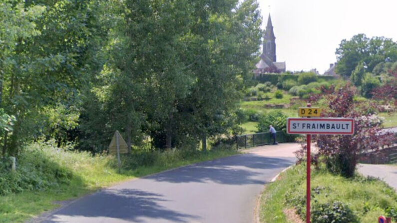 Saint-Fraimbault (Orne).   (Capture d'écran Google Maps)