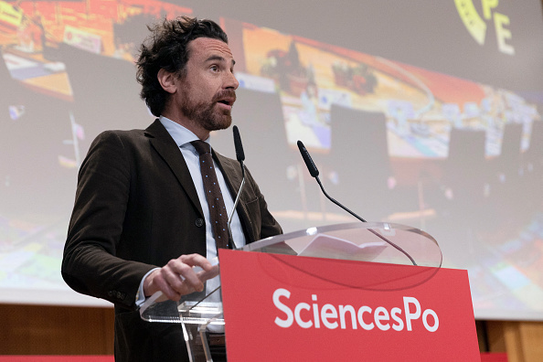 Le directeur de Sciences Po Paris Mathias Vicherat. (Photo THOMAS SAMSON/AFP via Getty Images)