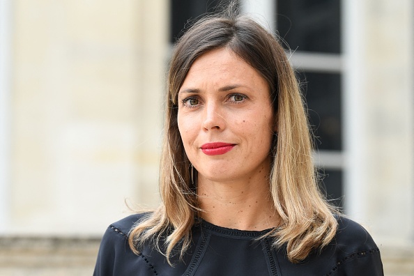 Caroline Janvier, députée du parti Renaissance, à l'Assemblée nationale, à Paris le 22 juin 2022. (ALAIN JOCARD/AFP via Getty Images)