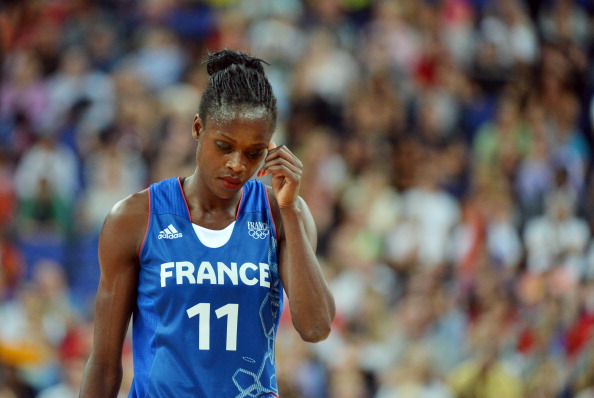 L’ancienne basketteuse française Émilie Gomis.  (MARK RALSTON/AFP/GettyImages)