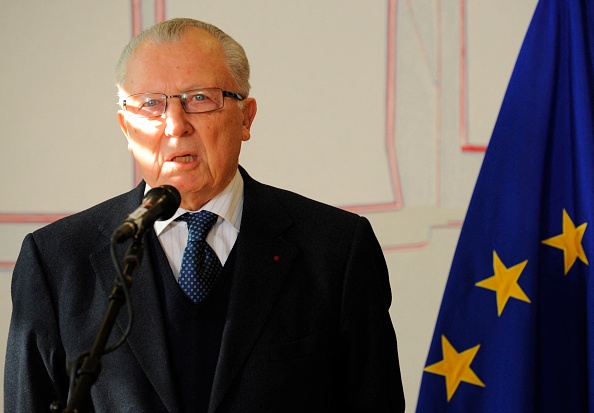 Jacques Delors est entré dans l'histoire comme un « visionnaire » et un « bâtisseur » de l'Europe. (Photo JOHN THYS/AFP via Getty Images)