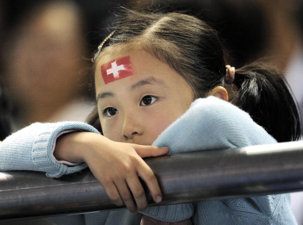 8000 autorisations d'entrer en Suisse pour des enfants étrangers. Illustration. (Photo PETER PARKS/AFP via Getty Images)
