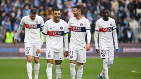 Championnat de France: le PSG prend le large sur Nice, l’OM se relance
