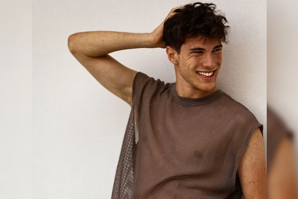 Edoardo Santini, un Italien de 21 ans élu « plus bel homme d’Italie » en 2019. (Capture d'écran Instagram edoardosantini)