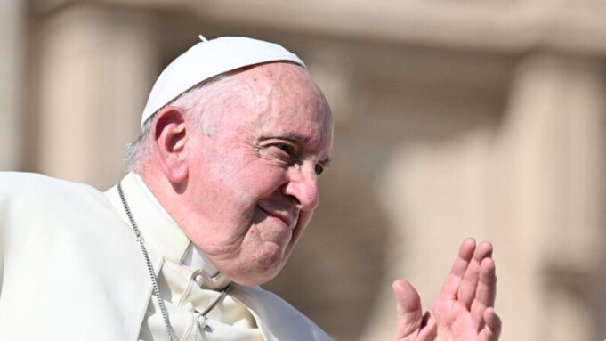 Le pape François, le 11 octobre 2023. (Photo: TIZIANA FABI/AFP via Getty Images)