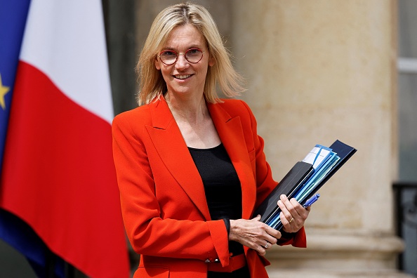 La ministre de la Transition énergétique Agnès Pannier-Runacher. (Photo LUDOVIC MARIN/AFP via Getty Images)