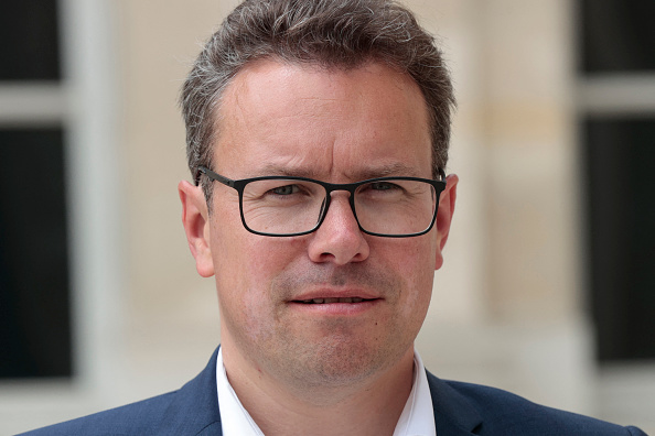 Guillaume Gouffier était le rapporteur du texte en Commission de Lois de l'Assemblée. (GEOFFROY VAN DER HASSELT/AFP via Getty Images)