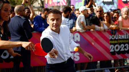À 200 jours des Jeux, Emmanuel Macron appelle les Français à faire du sport «chaque jour»