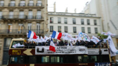 JO de Paris: les policiers manifestent pour un meilleur dédommagement