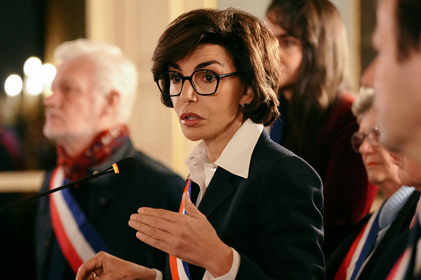La ministre de la Culture et maire du 7e arrondissement de Paris Rachida Dati. (Photo DIMITAR DILKOFF/AFP via Getty Images)