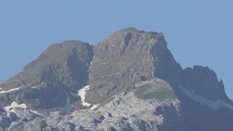 Le Pic d'Aspe, un sommet des Pyrénées qui culmine à 2645 mètres. (Cherubino, CC 3.0)