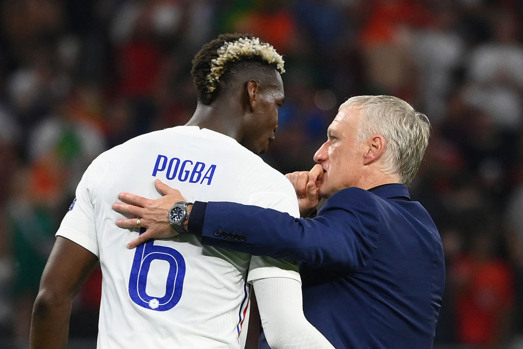 Foot: Didier Deschamps « n’imagine pas un seul instant que Pogba ait eu l’intention de se doper »