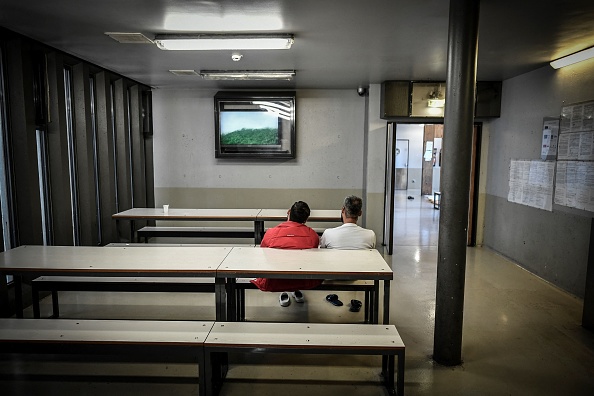 Centre de Rétention Administrative (CRA) de  Vincennes, le 18 septembre 2019. (Photo STEPHANE DE SAKUTIN/AFP via Getty Images)