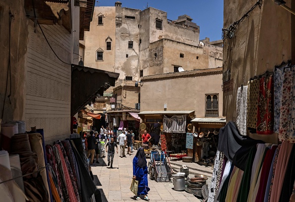 Illustration. Médina de Fès, le 8 juin 2022. (Photo FADEL SENNA/AFP via Getty Images)