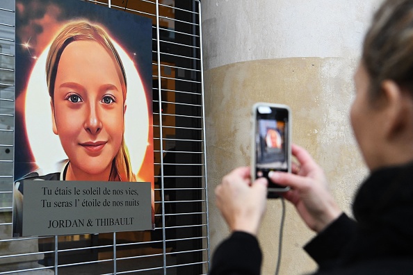 Portrait de la petite Lola, violée et tuée en octobre 2022 à Paris.  (BERTRAND GUAY/AFP via Getty Images)