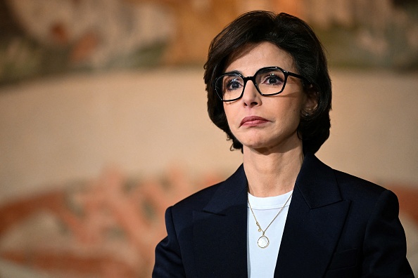 La ministre de la Culture Rachida Dati. (BERTRAND GUAY/AFP via Getty Images)