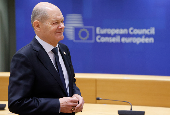 Le chancelier allemand Olaf Scholz. (Photo LUDOVIC MARIN/AFP via Getty Images)