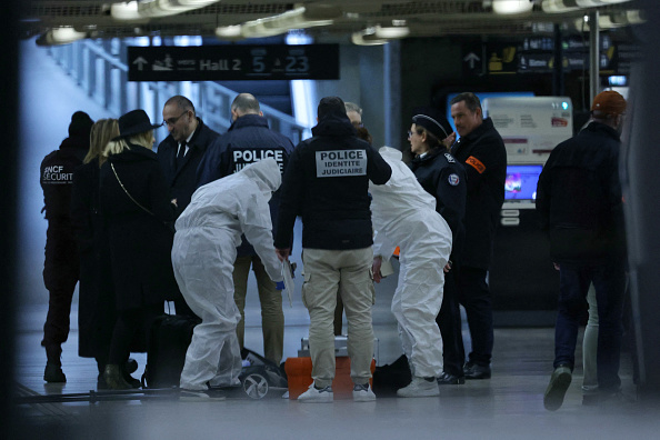 Gare de Lyon le 3 février. (Photo THOMAS SAMSON/AFP via Getty Images)