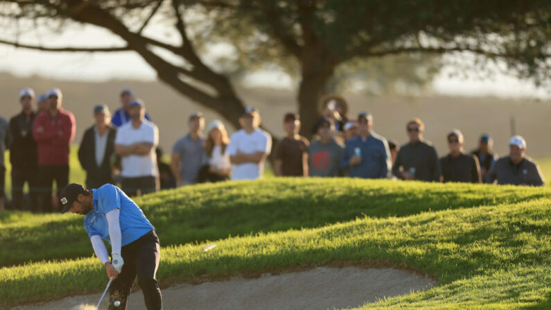 Quatre jours après son exploit à Torrey Pines, Matthieu Pavon a parfaitement débuté le tournoi PGA de Pebble Beach (Californie, Etats-Unis) à la 3e place après la première journée disputée jeudi. (Photo : Sean M. Haffey/Getty Images)