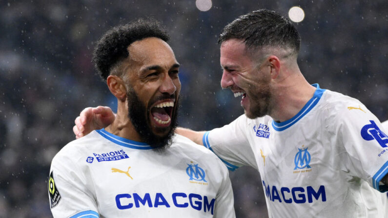 L'Olympique de Marseille a décroché sa première victoire de l'année 2024 en Ligue 1 en battant Montpellier 4-1 dimanche soir.(Photo : CHRISTOPHE SIMON/AFP via Getty Images)