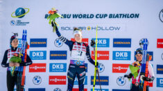 Biathlon: Jeanmonnot fait grimper le compteur des Bleues à dix victoires
