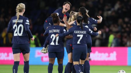 Ligue des champions féminine: le PSG rejoint l’OL en demi-finale