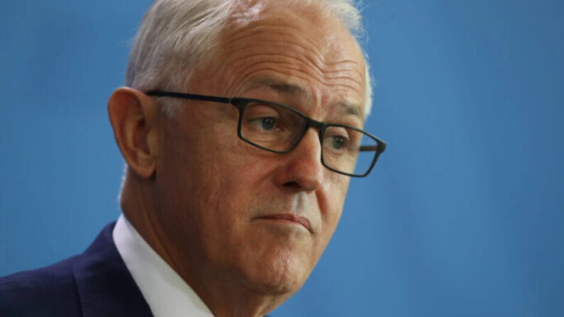 L'ancien premier ministre australien Malcolm Turnbull. (Sean Gallup/Getty Images)