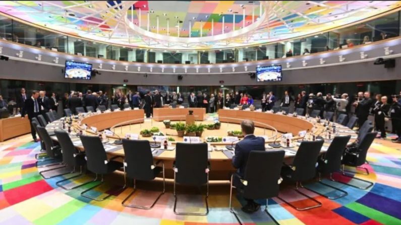 Le siège du Conseil européen à Bruxelles (EMMANUEL DUNAND/AFP via Getty Images)