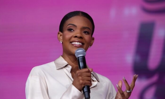 Candace Owens lors du Young Women's Leadership Summit au Gaylord Texan Resort and Convention Center à Grapevine, Texas, le 10 juin 2023. (Bobby Sanchez/Epoch Times)