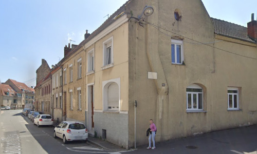 La mosquée turque de Saint-Omer, située rue Édouard Devaux (Pas-de-Calais). (Capture d'écran Google Maps)