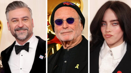 Cérémonie des Oscars: les célébrités portaient des pin’s de soutien à des causes politiques
