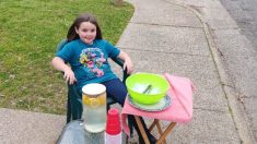 Une fillette de 7 ans vend de la limonade pour payer la pierre tombale de sa mère, récolte 15.000 dollars et beaucoup de réconfort