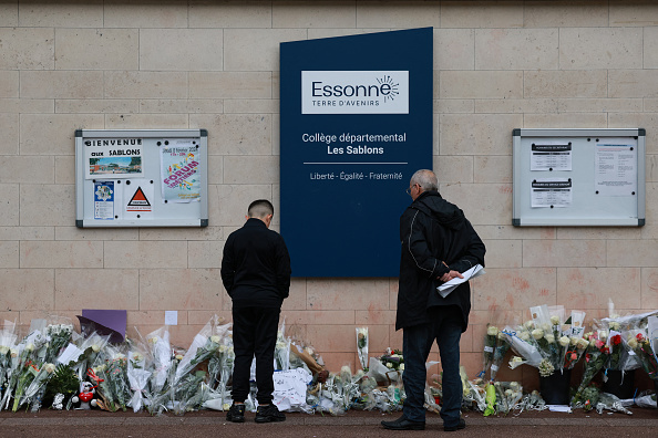 Shemseddine, 15 ans, a été battu à mort jeudi dernier à Viry-Châtillon. (Photo EMMANUEL DUNAND/AFP via Getty Images)