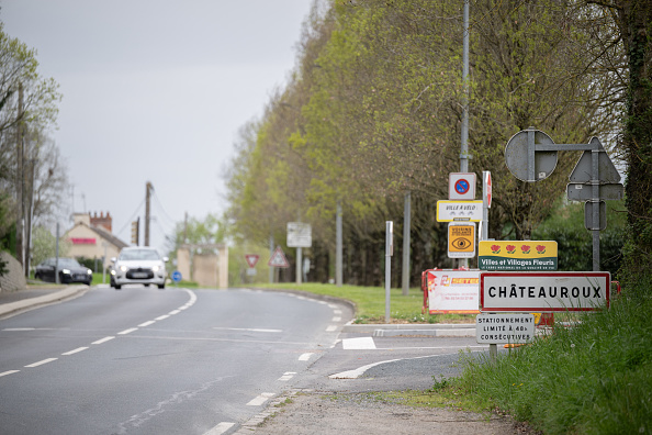 Entrée de la ville de Châteauroux. (MARTIN BUREAU/AFP via Getty Images)