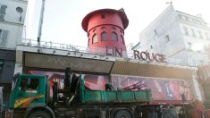 Chute des ailes du Moulin Rouge: ce n’est pas n d' »acte malveillant », assure la direction
