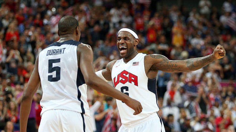 Les Etats-Unis ont sélectionné une nouvelle "dream team" de basket masculin pour les Jeux olympiques de Paris. (Photo : Christian Petersen/Getty Images)