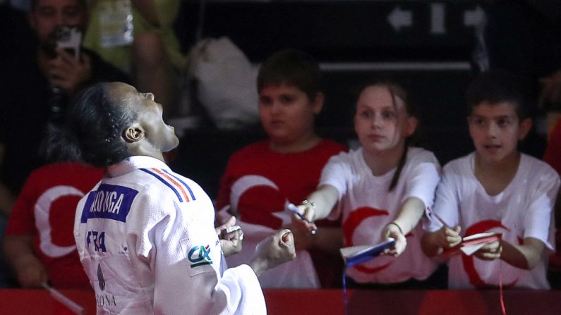 Le Comité national olympique et sportif français (CNOSF) a validé vendredi la sélection de la judokate Madeleine Malonga pour les Jeux olympiques de Paris. (Photo : ONER SAN/AFP via Getty Images)