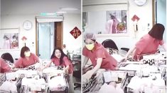 [Vidéo] Les infirmières de la maternité se démènent pour protéger les nouveau-nés lors du tremblement de terre à Taïwan – elles restent héroïquement à l’hôpital