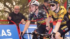 Cyclisme: multiples fractures pour Vingegaard et Evenepoel après une violente chute au Pays basque
