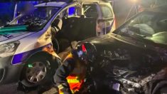 Refus d’obtempérer: un véhicule fonce dans une voiture de police, blessant gravement trois policiers dans l’Eure