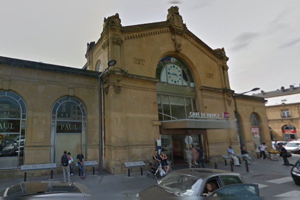 Gare de Nancy (Meurthe-et-Moselle). (Capture d'écran Google Maps)