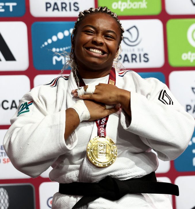 Judo: Romane Dicko en or à Astana, sa dernière compétition avant les JO