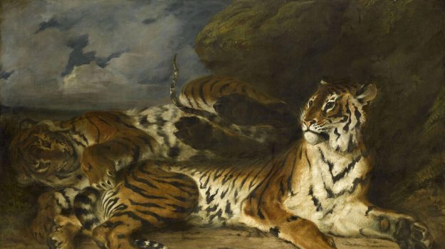 La fascination d’Eugène Delacroix pour les grands félins