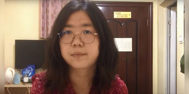 Emprisonnée 4 ans pour avoir enquêté sur le Covid à Wuhan, une journaliste chinoise attend sa libération