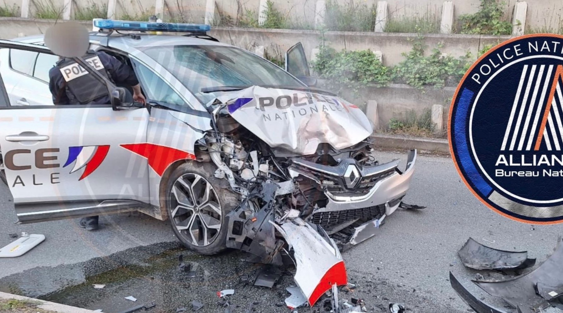 Refus d'obtempérer : trois policiers blessés par un chauffard près de Mulhouse