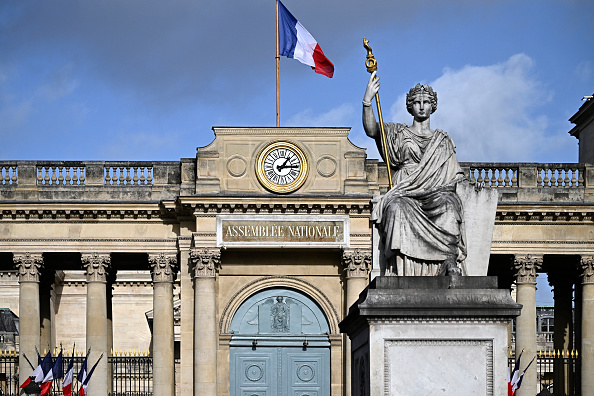L'Assemblée nationale. (JULIEN DE ROSA/AFP via Getty Images)