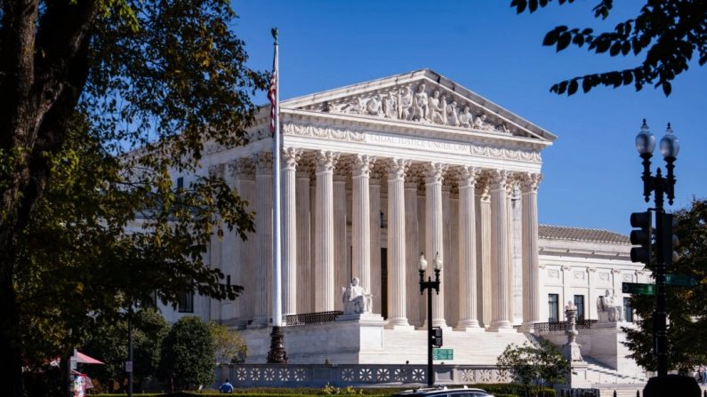 La Cour suprême des États-Unis à Washington le 23 octobre 2024. (Madalina Vasiliu/Epoch Times)
