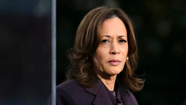 La vice-présidente Kamala Harris à l'Université Howard de Washington, le 6 novembre 2024. (Angela Weiss/AFP via Getty Images)