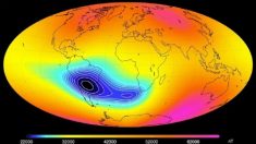 « L’anomalie magnétique de l’Atlantique Sud » continue de s’agrandir, le phénomène intrigue les chercheurs