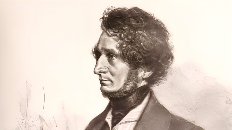 Hector Berlioz par August Prinzhofer, 1845. (Domaine public)